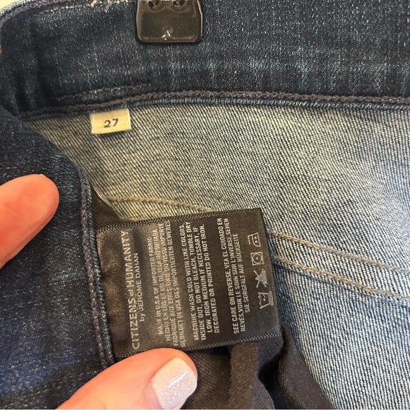 CITIZENS OF HUMANITY Emerson straight mid-rise boyfriend Women’s jeans size 27 - Picture 9 of 13